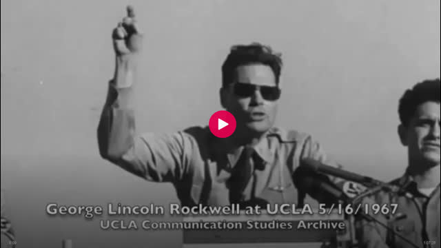 George Lincoln Rockwell UCLA Speech