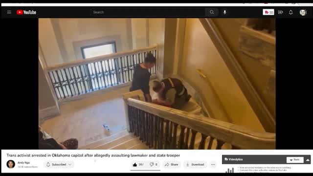 'YOU ARE SUPPRESSING US!  HELP!'  Triggered Troon Psychos Get Slap Happy With Cops & Get Arrested