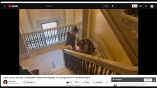 'YOU ARE SUPPRESSING US!  HELP!'  Triggered Troon Psychos Get Slap Happy With Cops & Get Arrested