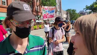 Rizzin On Masktarded #Antifa Weasels At #rnc #Milwaukee