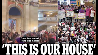 Trans Lives Matter Insurrectionists Take Over Oklahoma Capital Building