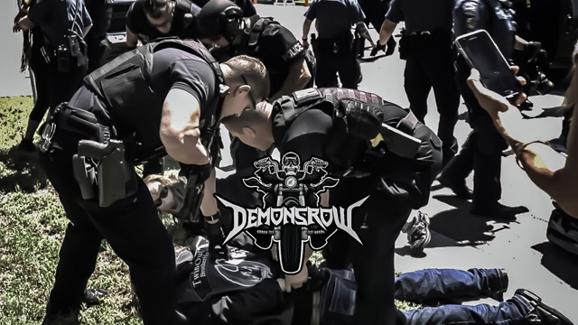 Bikers VS BLM Black Lives Matter I Motorcycles Flipped Over!