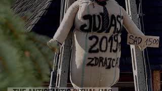 Effigy of Orthodox Jew burned and beaten in Poland during Good Friday ritual