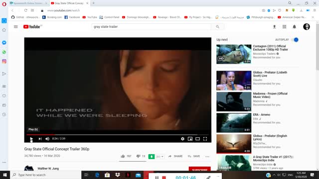 The Gray State Movie Trailer and the upcoming Civil war