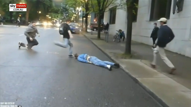 The Left has tried to define deadly US riots as â€˜peacefulâ€™ protests