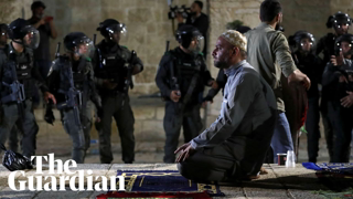 Israeli police attack Palestinians at al-Aqsa mosque in eviction protests