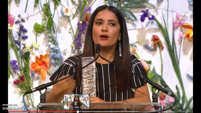 DISTURBING SPEECH BY Salma Hayek  ABOUT Blake Lively TRANSvestigation