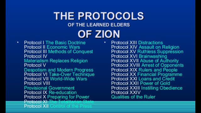 Evola On the Protocols of the Elders of Zion