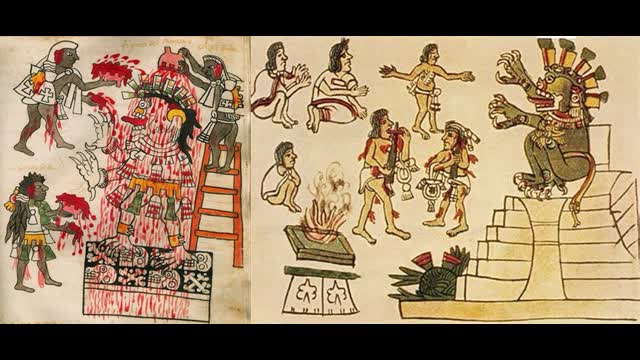 Aztecs Sacrificed to Jehovah