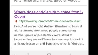 I Typed "Where Does Anti-Semitism Come From" Into A Search Engine.