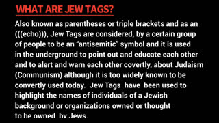 What Are (((Jew Tags)))