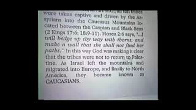 White People Are The Real Hebrews