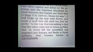 White People Are The Real Hebrews