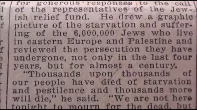 Proof of Six Million Number Prior to WWII