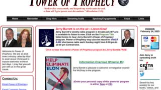 Power Of Prophecy with Jerry Barrett - Information Overload (Volume 15)