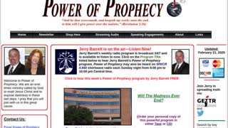 Power Of Prophecy with Jerry Barrett - Will The Madness Ever End?