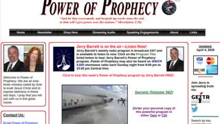 Power Of Prophecy with Jerry Barrett - Secrets (Volume 342)