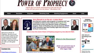 Power Of Prophecy with Jerry Barrett - Where Is the Disconnect?