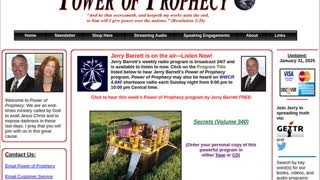 Power Of Prophecy with Jerry Barrett - Secrets (Volume 340)