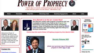 Power Of Prophecy with Jerry Barrett -  Secrets (Volume 343)