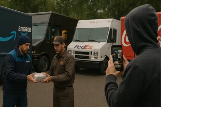 CARTEL DELIVERY DECEPTION – TRUCKS, FAKE LOGOS, AND THE SILENT INVASION