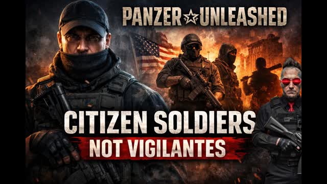 Citizen soldiers not vigilantes