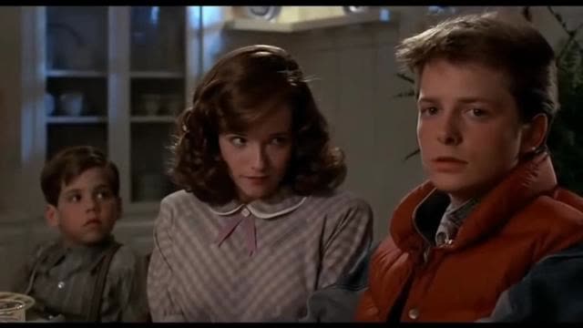 Back to the Future 1985 - predictive context?
