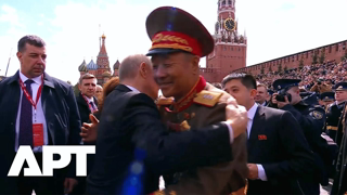 Jewtin Put in Cur/(Cur=Ass in rom.)-Anus sucker worm who met all the arab/muslim QurAn(us) scums till now, now meets his ''communist'' scum friends, chins, mongols n anything which is not White - he is the other side of coin so the same Jew Puppet like the rest