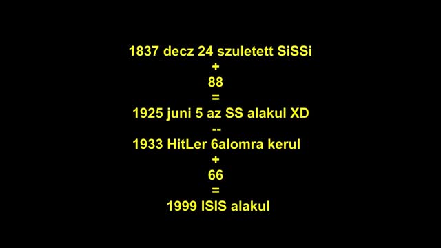 1837 decz 24 birthday of YeSuS SiSSi/Eli-Ysa-beth born // 1925 SS born // 1999 ISIS born