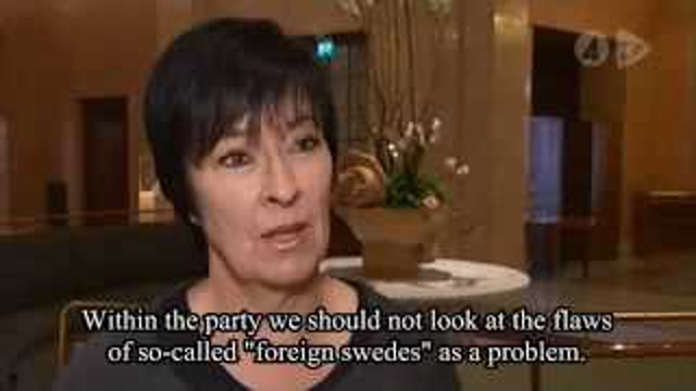 Sweden: Leading Social Democrat "The White Majority is the Problem"