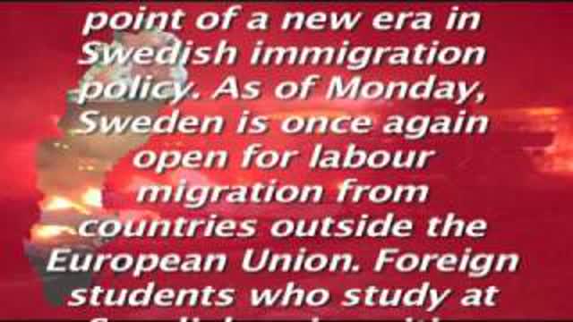 Decline of the Swedish nation...