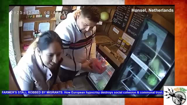 FARMER'S STALL ROBBED BY MIGRANTS: How European hypocrisy destroys social cohesion & communal trust.