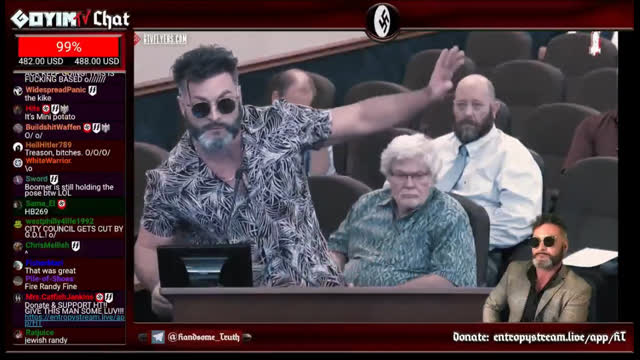 HandsomeTruth Covers Purp, Ace and Himself Speaking at City Council in Melbourne, Florida