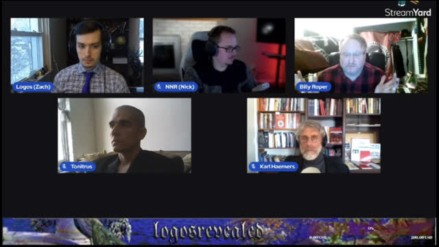 Billy Roper Gives His Take on Neo-Nazism vs. National Socialism in WN Roundtable with LogosRevealed