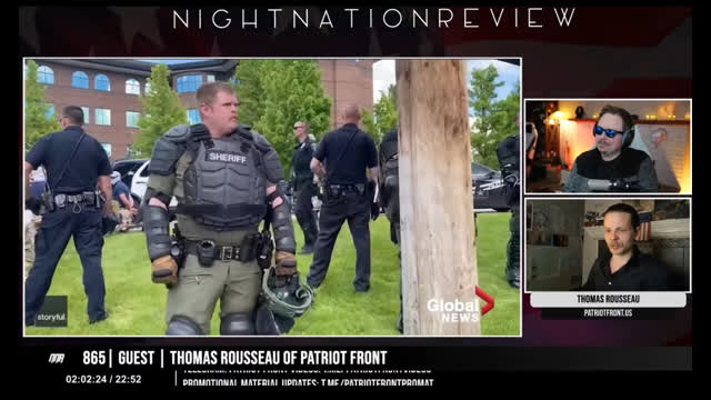 Patriot Front Leader Talks About Corrupt LEOs in Idaho and the Effects of Zionism with Nick on NNR