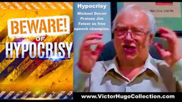 Michael Decon Ruins Integrity Praises Jim Fetzer Sandy Hook Treason Free Speech Censorship Hypocrisy