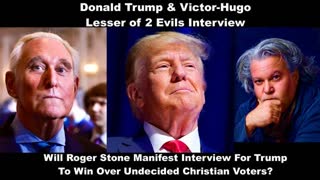 Roger Stone Asked To Manifest Trump Interview With VictorHugo To Win Over Undecided Christian Voters