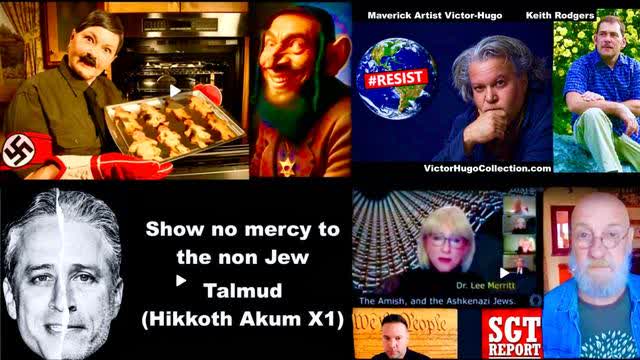 Jews Kidnap History Rewrite Truth Swastika Holocaust Palestine Ukraine USA Keith Rodgers Victor Hugo