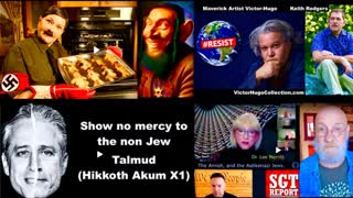 Jews Kidnap History Rewrite Truth Swastika Holocaust Palestine Ukraine USA Keith Rodgers Victor Hugo