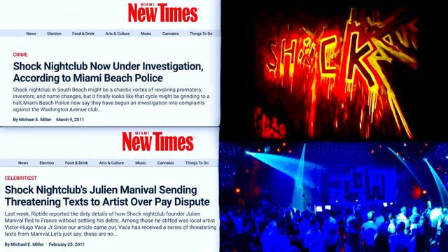 Shock Nightclub French Bernie Madoff Julien Manival Corruption Makes USA Pump And Dump World Capitol