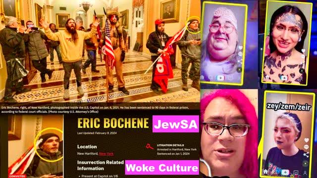 Blacks Muslims Exempt From Woke Culture White Guilt Indoctrination J6 Victim Eric Bochene VictorHugo