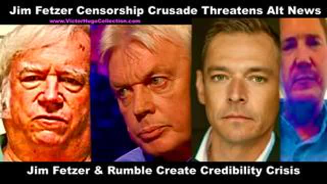 Jim Fetzer Censorship Crusade Threatens Stew Peters David Icke SGT Report Todd Callender Alex Jones