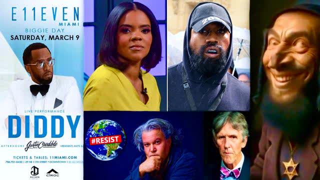 Dr E Michael Jones VictorHugo Break The Jew Taboo Kanye West Candace Owens Diddy Expose Jewish Mafia
