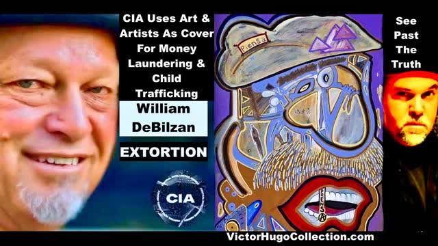 Jackson Pollock CIA William DeBilzan Victor Hugo Expose Michael Flynn PJ Schrantz Child Trafficking