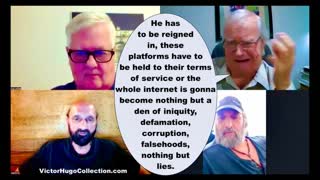 Jim Fetzer Russ Winter Joachim Hagopian Seek To Reign In Rumble Bitchute Victor Hugo With Censorship