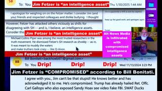 Susan Bradford Bill Bonitati Expose Compromised Intelligence Asset Jim Fetzer Disinformation Agent