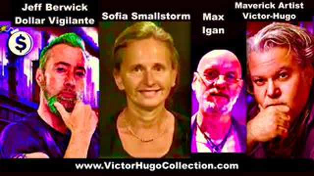 Max Igan Jeff Berwick Dollar Vigilante Sofia Smallstorm Meet For First Time On Victor Hugo Podcast