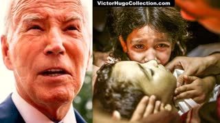 Gaza Genocide Biden USA Humiliation Ritual Doctor Glen Dormer Doctor Astrid Stuckelberger VictorHugo