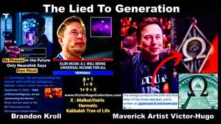 Brandon Kroll Victor Hugo Trump Elon Musk Communist Universal Basic Income Summoning Demons Thru AI