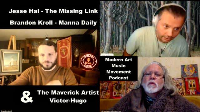 Brandon Kroll Jesse Hal VictorHugo New World Order Rigged Elections 5G Sleeper Cells Martial Law USA